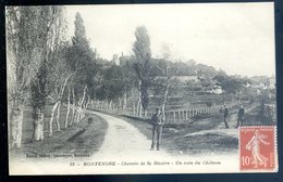 Cpa Du 17 Montendre Chemin De La Rivière -- Un Coin Du Château    DEC19-37 - Montendre