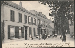 Ginneken 1903 - Wilhelminastraat Met Bewoners - Breda
