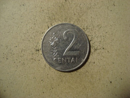 MONNAIE LITUANIE 2 CENTAI 1991 - Lithuania