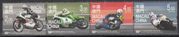 MACAU, MACAO,   2016, The 50th Macao Motorcycle Grand Prix,  MNH, (**) - Nuevos