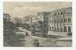 ALGER - THEATRE ET PLACE DE LA REPUBLIQUE - NV FP - Algiers