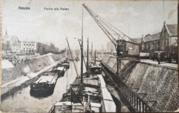 CPA, Neuss - Partie Am Hafen,(Postkarte Mit Kleiner Animation)  écrite En 1919, Allemagne - Neuss