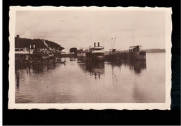 CONGO BELGE Leopoldville ? Port, Harbour, Hafen Ca 1930 Old Photo Postcard - Kinshasa - Léopoldville