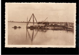 CONGO BELGE Leopoldville ? Port, Harbour, Hafen Ca 1930 Old Photo Postcard - Kinshasa - Léopoldville