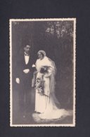 Carte Photo Archives Famille Chalot Guiry En Vexin (95) Mariage Robert Chalot Genevieve Barthelemy - Guiry En Vexin