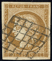 No 1c, Nuance Très Foncée, Jolie Pièce. - TB - 1849-1850 Ceres