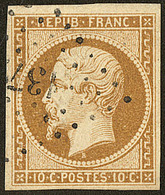 No 9, Obl Pc. - TB - 1852 Louis-Napoleon