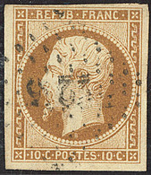 No 9a, Obl Pc. - TB - 1852 Louis-Napoleon