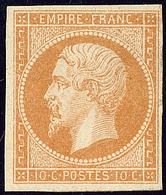 ** No 13Ab, Bistre-orange, Très Frais. - TB. - R - 1853-1860 Napoléon III