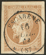 No 13B, Un Voisin, Obl Cad 16 D'Escarène. - TB - 1853-1860 Napoléon III