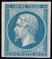 * No 14B, Bleu, Quasiment **, Très Frais. - TB - 1853-1860 Napoleon III
