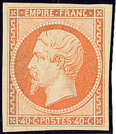 ** No 16, Orange, Très Jolie Pièce. - TB. - RR - 1853-1860 Napoléon III.