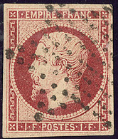 No 18, Obl étoile, Jolie Pièce. - TB. - R - 1853-1860 Napoléon III.
