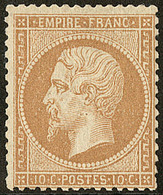 * No 21, Une Dent Courte Sinon TB - 1862 Napoléon III.