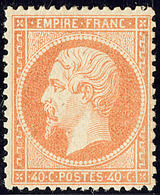 ** No 23, Orange, Jolie Pièce. - TB. - R - 1862 Napoléon III.