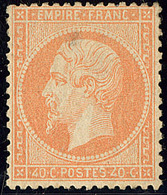 * No 23, Tache Grasse Sinon TB - 1862 Napoléon III