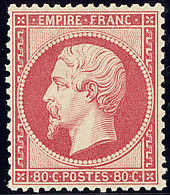 ** No 24, Rose, Superbe. - RR - 1862 Napoléon III