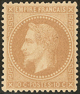 * No 28B, Très Frais. - TB - 1863-1870 Napoleon III With Laurels