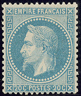 ** No 29A, Bleu, Très Frais. - TB - 1863-1870 Napoléon III Con Laureles