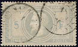 No 33A, Violet Gris, Obl Cad. - TB - 1863-1870 Napoleon III With Laurels