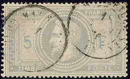 No 33A, Violet Gris, Obl Cad. - TB - 1863-1870 Napoléon III Con Laureles