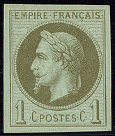 * Rothschild. No 25c, Gomme Diminuée Sinon TB. - R - 1863-1870 Napoleon III With Laurels