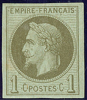 * Rothschild. No 25c, Forte Charnière Mais Très Frais Et TB - 1863-1870 Napoleone III Con Gli Allori