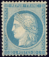 ** No 37, Bleu, Très Frais Et Centré. - TB - 1870 Assedio Di Parigi