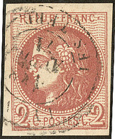 No 40Ba, Obl Cad. - TB - 1870 Emission De Bordeaux