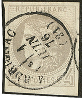 No 41B, Obl Cad 16 De Merdrignac Juin 76. - TB - 1870 Ausgabe Bordeaux