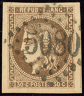 No 47, Un Voisin, Obl Gc 5080 D'Alexandrie, Jolie Pièce. - TB - 1870 Bordeaux Printing