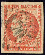 No 48d, Obl Gc 1707. - TB - 1870 Bordeaux Printing