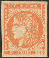 * "4" Large. No 48l, Très Frais. - TB. - R - 1870 Ausgabe Bordeaux