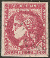 No 49, Rose, Nuance Foncée. - TB - 1870 Uitgave Van Bordeaux