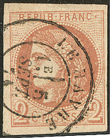 Oblitérations. Cad 17. No 40B, Obl Cad Le Havre Sept 71. - TB - 1870 Emission De Bordeaux