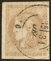 Oblitérations. Cad 17. No 43Ab. - TB - 1870 Ausgabe Bordeaux