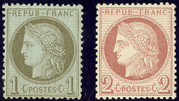 ** Nos 50, 51, Très Frais. - TB - 1871-1875 Ceres