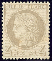 * No 52, Gris, Très Frais. - TB - 1871-1875 Ceres