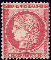 ** No 57, Rose, Jolie Pièce. - TB. - R - 1871-1875 Cérès