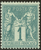 ** No 61, Très Frais. - TB - 1876-1878 Sage (Type I)