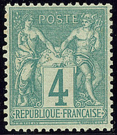 * No 63, Quasiment **, Très Frais. - TB - 1876-1878 Sage (Type I)