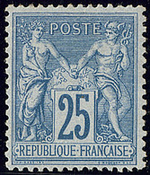* No 79, Bleu, Très Frais Et Bien Centré. - TB - 1876-1878 Sage (Type I)