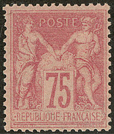 * No 81, Rose, Très Frais. - TB. - R - 1876-1878 Sage (Type I)