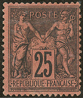 * No 91, Fortes Charnières Mais Très Frais Et TB. - R - 1876-1878 Sage (Type I)