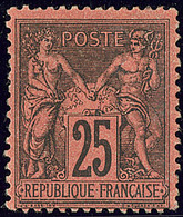 * No 91, Très Frais. - TB. - R - 1876-1878 Sage (Type I)
