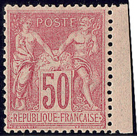 ** No 104, Rose, Petit Bdf, Très Frais Et Bien Centré. - TB - 1876-1878 Sage (Type I)