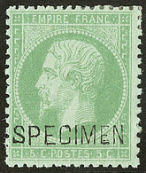 * No 20f (Maury #2), Très Frais. - TB - Specimen