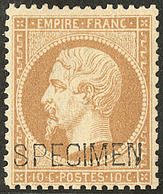 * No 21c (Maury #3), Très Frais. - TB - Specimen