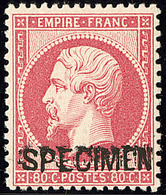 * No 24d, (Maury #6a) Double Surcharge, Très Frais. - TB. - R - Specimen