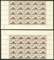 ** Mont St Michel. No 260, 2 Panneaux De 25 Ex Dont Un Daté 26.11.36. - TB - Autres & Non Classés